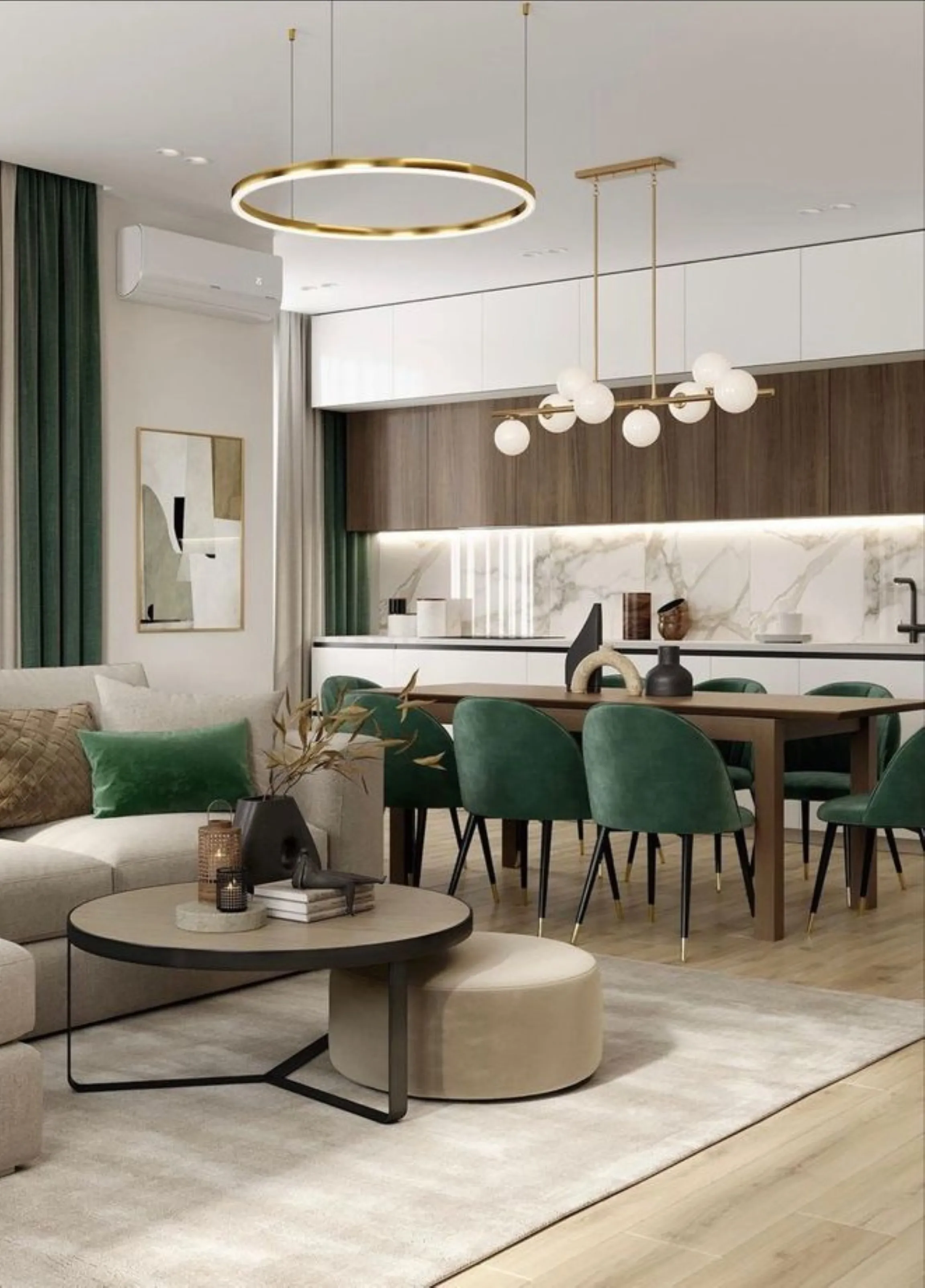 Modular Dining Setup